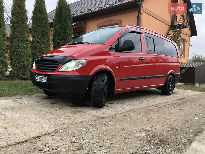 Мінівен Mercedes-Benz Vito 2007 в Чернівцях фото 5 Мінівен Mercedes-Benz Vito 2007 в Чернівцях