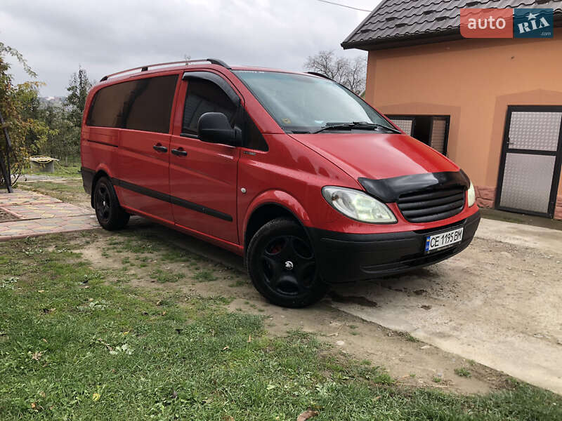 Мінівен Mercedes-Benz Vito 2007 в Чернівцях фото 9 Мінівен Mercedes-Benz Vito 2007 в Чернівцях