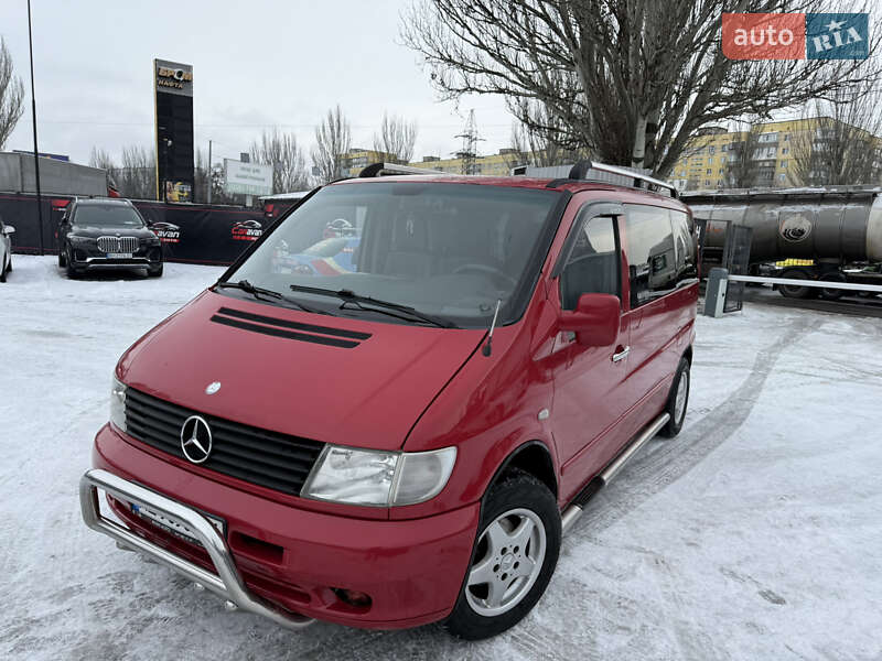 Мінівен Mercedes-Benz Vito 2002 в Дніпрі фото 4 Мінівен Mercedes-Benz Vito 2002 в Дніпрі