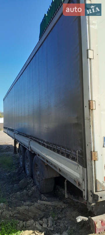 Тентований борт (штора) - напівпричіп Merker M 300 2005 в Ужгороді