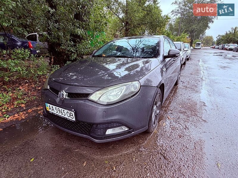 2013 MG 6, VIN LSJW26G60DS011400:plate — фото 1 (autoria)