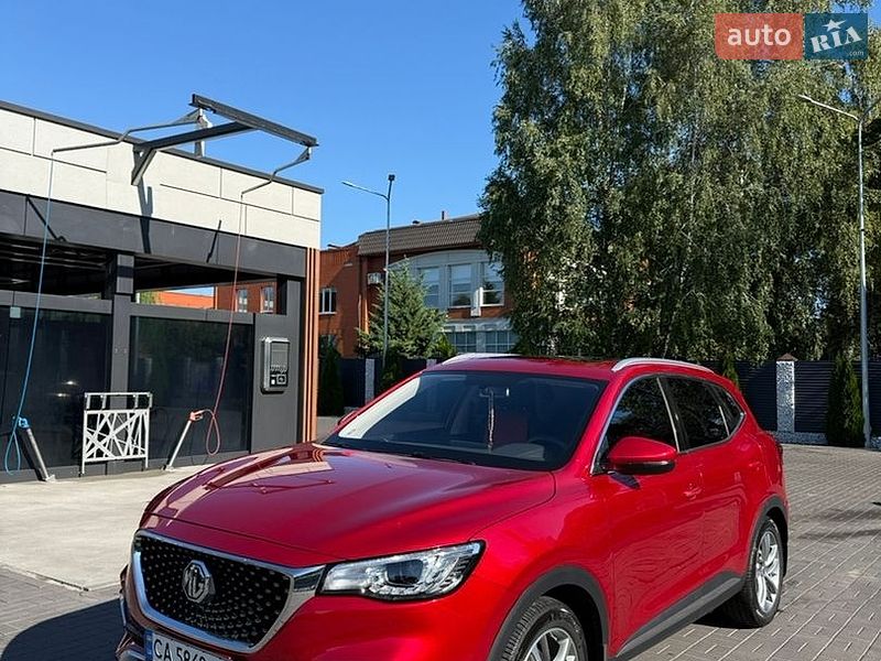 2021 MG HS, VIN LSJA24U66NN030584:plate — photo 1 (autoria)