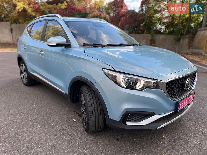 2020 MG ZS-EV, VIN LSJW74091LZ038413:plate — фото 1 (autoria)