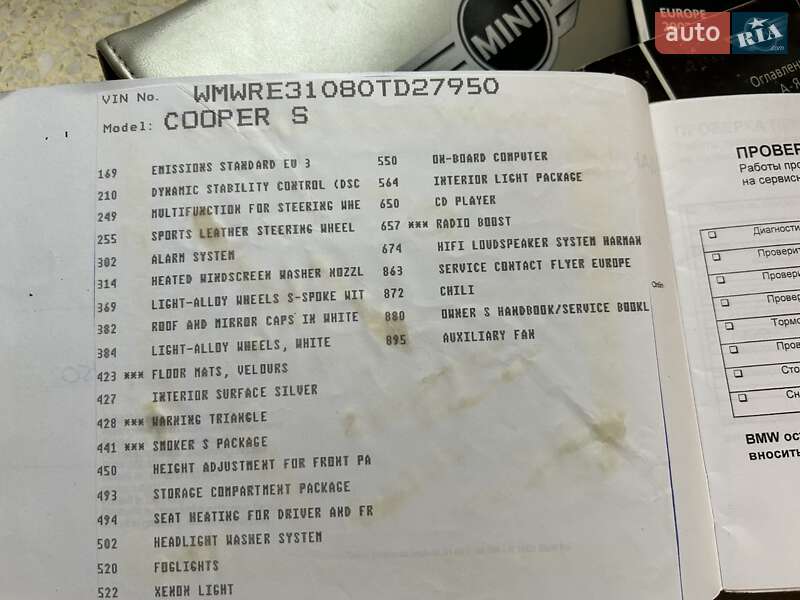 Хетчбек MINI Cooper 2004 в Одесі