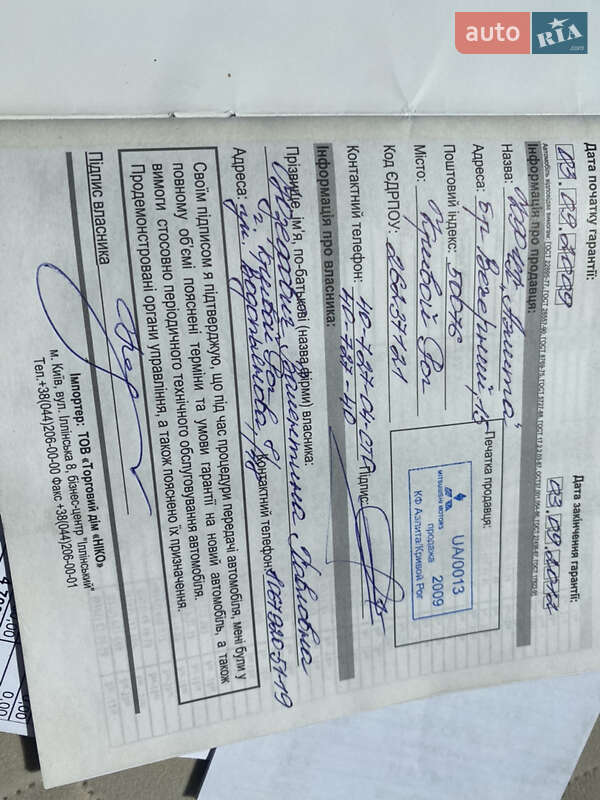 Хетчбек Mitsubishi Colt 2009 в Кривому Розі