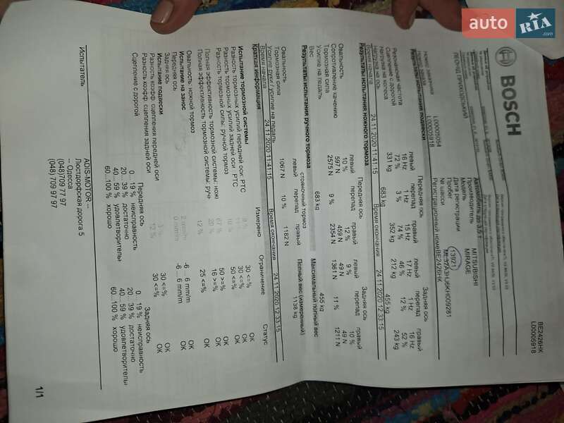 Хэтчбек Mitsubishi Mirage 2019 в Одессе