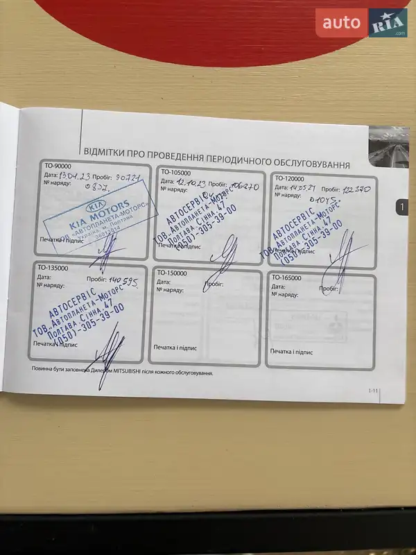 Внедорожник / Кроссовер Mitsubishi Outlander 2019 в Полтаве документ