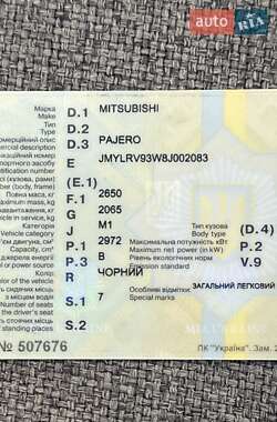 Внедорожник / Кроссовер Mitsubishi Pajero Wagon 2008 в 