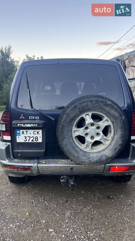 Внедорожник / Кроссовер Mitsubishi Pajero 2002 в Верховине