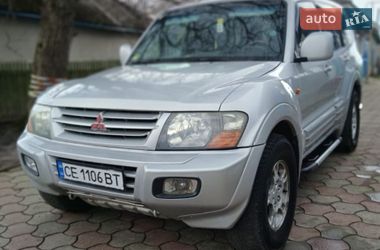 Внедорожник / Кроссовер Mitsubishi Pajero 2002 в Черновцах
