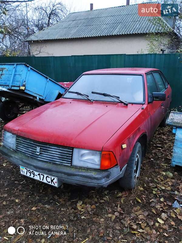 Хэтчбек Москвич/АЗЛК 2141 1990 в Кременчуге фото Хэтчбек Москвич/АЗЛК 2141 1990 в Кременчуге