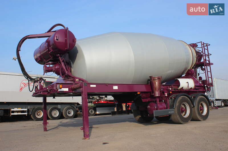 Бетономешалка (Миксер) полуприцеп Mueller-Mitteltal DKA 32 2005 в Хусте фото 2 Бетономешалка (Миксер) полуприцеп Mueller-Mitteltal DKA 32 2005 в Хусте