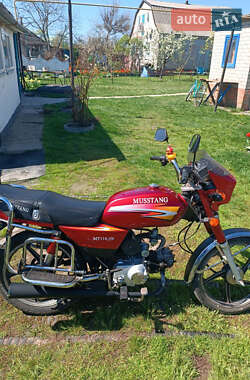 Мотоцикл Без обтекателей (Naked bike) Musstang MT 110-2 2013 в 