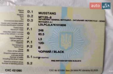Грузовые мотороллеры, мотоциклы, скутеры, мопеды Musstang MT 125-8 2019 в 