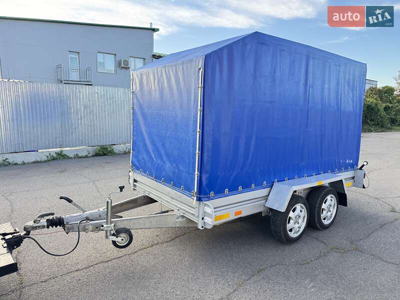 Тентований борт (штора) - прицеп Niewiadow 1200 1995 в Мукачевому фото 3 Тентований борт (штора) - прицеп Niewiadow 1200 1995 в Мукачевому
