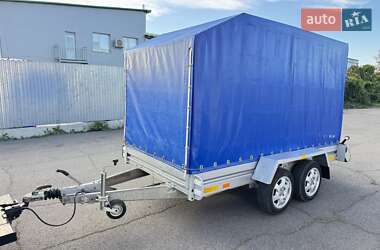 Тентованный борт (штора) - прицеп Niewiadow 1200 1995 в 
