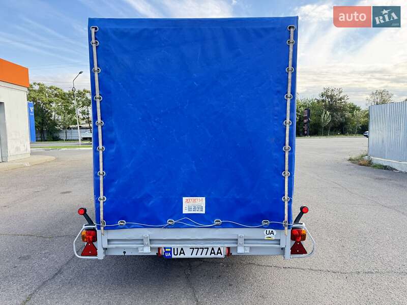 Тентований борт (штора) - прицеп Niewiadow 1200 1995 в Мукачевому фото 5 Тентований борт (штора) - прицеп Niewiadow 1200 1995 в Мукачевому