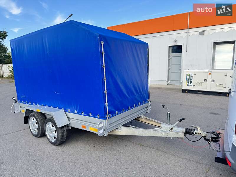 Тентований борт (штора) - прицеп Niewiadow 1200 1995 в Мукачевому фото 8 Тентований борт (штора) - прицеп Niewiadow 1200 1995 в Мукачевому