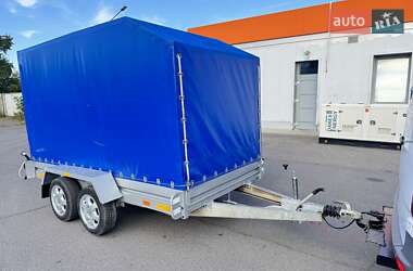 Тентованный борт (штора) - прицеп Niewiadow 1200 1995 в 