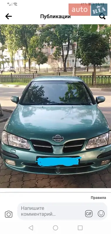Nissan Almera 2001