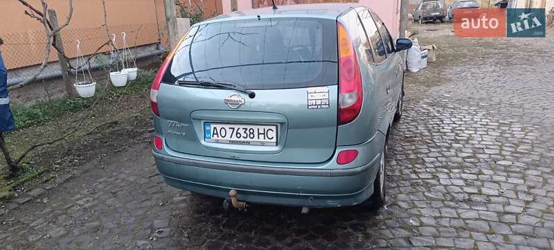 Хетчбек Nissan Almera 2002 в Мукачевому