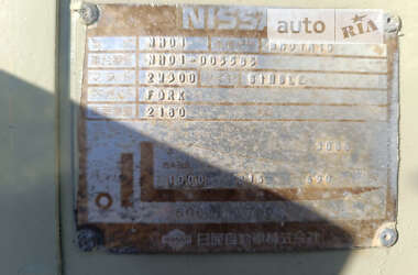 Вилочний навантажувач Nissan FG 1999 в Черкасах