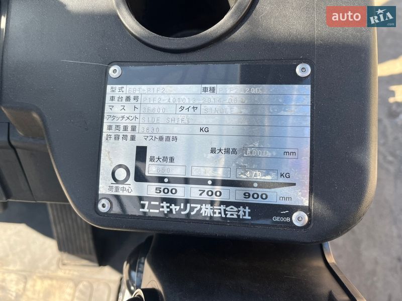 Вилочный погрузчик Nissan FG 2014 в Одессе