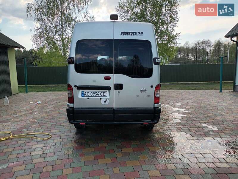 Мікроавтобус Nissan Interstar 2005 в Любомлі