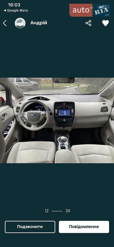 Хетчбек Nissan Leaf 2012 в Львові