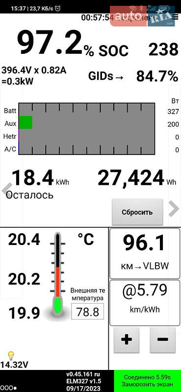 Хетчбек Nissan Leaf 2014 в Дніпрі фото 11 Хетчбек Nissan Leaf 2014 в Дніпрі