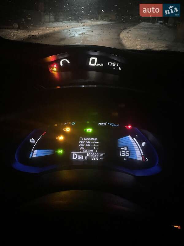 Хетчбек Nissan Leaf 2014 в Диканьці фото 8 Хетчбек Nissan Leaf 2014 в Диканьці