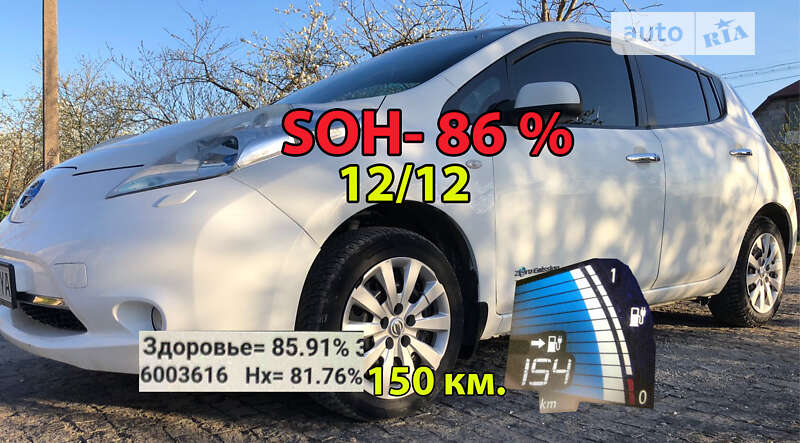 Хетчбек Nissan Leaf 2013 в Хотині