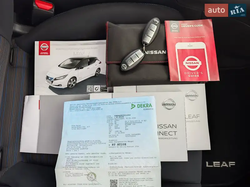 Хэтчбек Nissan Leaf 2020 в Дубно документ