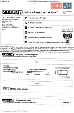 Хэтчбек Nissan Leaf 2021 в 