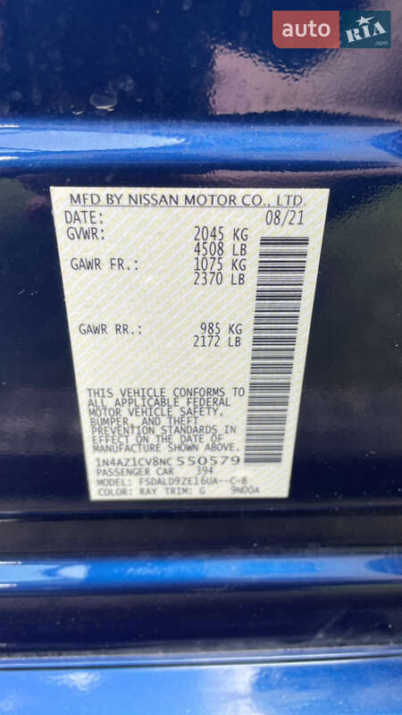 Хэтчбек Nissan Leaf 2021 в Ровно