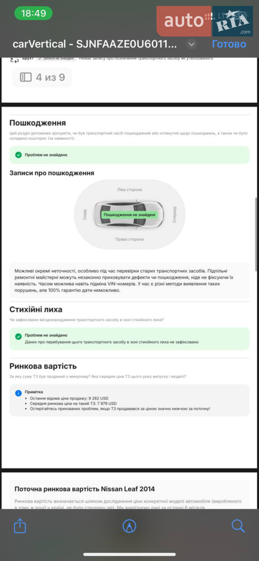 2014 Nissan Leaf - мініатюра 17