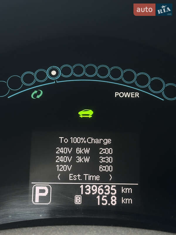 Хетчбек Nissan Leaf 2015 в Києві