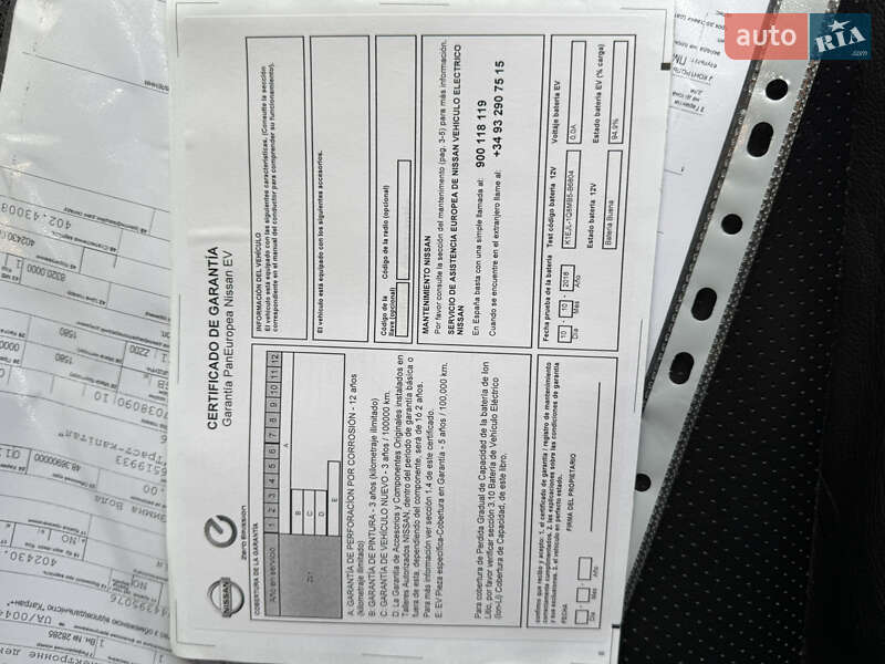 Хэтчбек Nissan Leaf 2018 в Львове фото 63 Хэтчбек Nissan Leaf 2018 в Львове