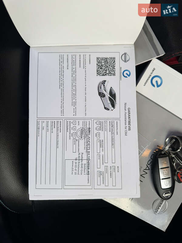 Хетчбек Nissan Leaf 2019 в Тернополі