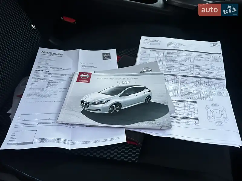 Хетчбек Nissan Leaf 2018 в Тернополі документ