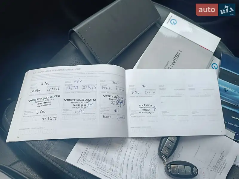 Хетчбек Nissan Leaf 2014 в Рівному документ