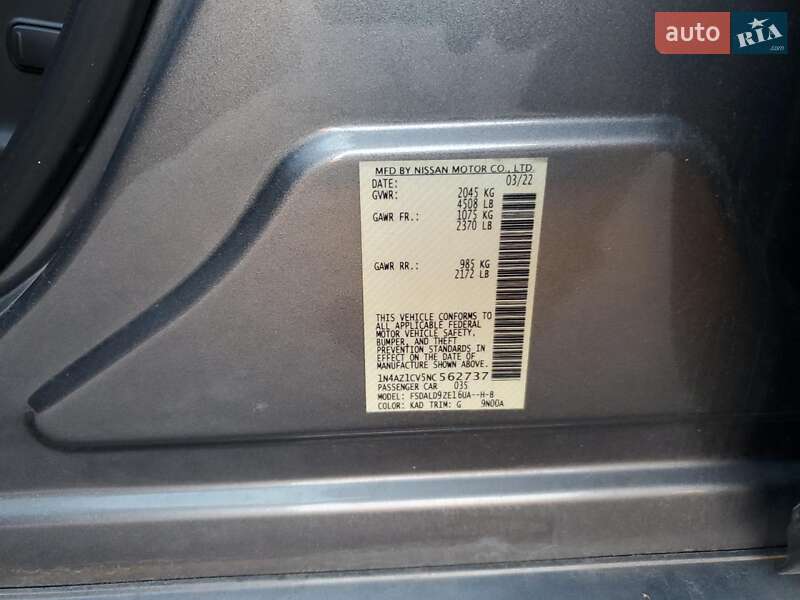 Хэтчбек Nissan Leaf 2022 в Николаеве фото 13 Хэтчбек Nissan Leaf 2022 в Николаеве