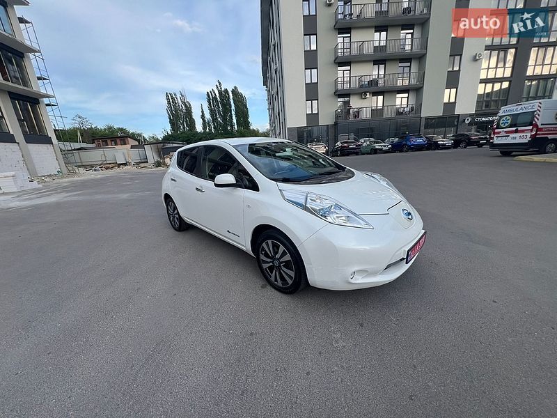 2014 Nissan Leaf, VIN SJNFAAZE0U6016906:plate — фото 1 (autoria)
