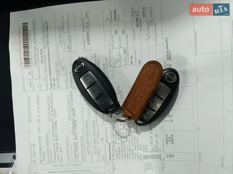 Хэтчбек Nissan Leaf 2015 в Ровно документ