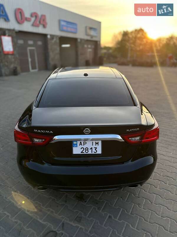 Седан Nissan Maxima 2017 в Запорожье фото 12 Седан Nissan Maxima 2017 в Запорожье