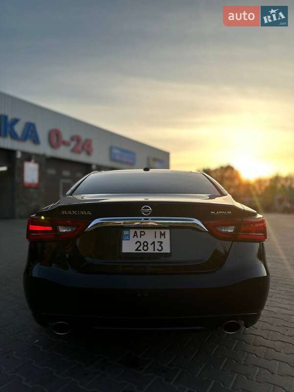Седан Nissan Maxima 2017 в Запорожье фото 10 Седан Nissan Maxima 2017 в Запорожье
