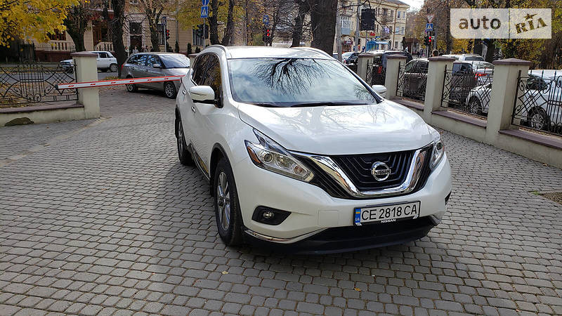 Внедорожник / Кроссовер Nissan Murano 2015 в Черновцах