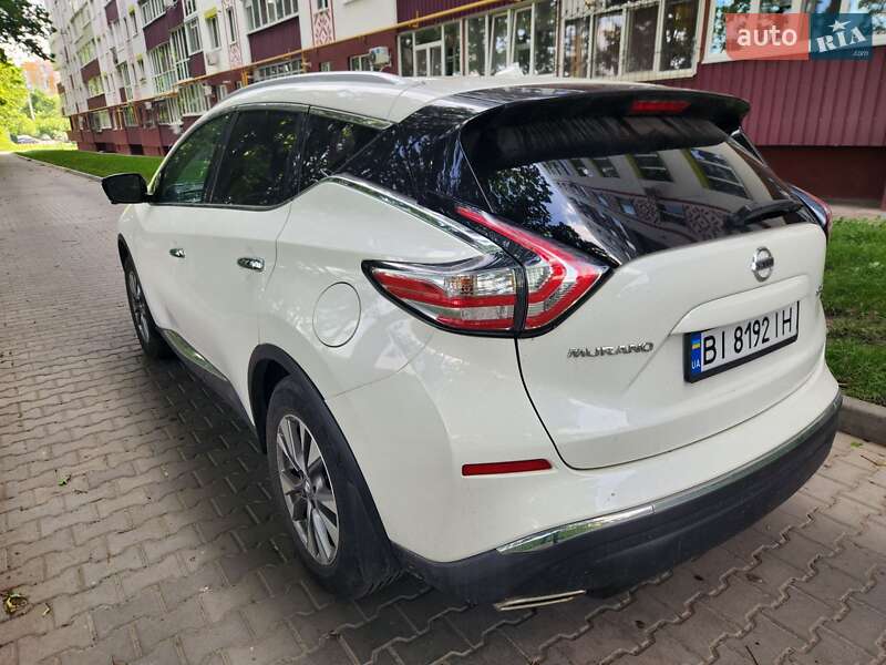 Внедорожник / Кроссовер Nissan Murano 2015 в Полтаве