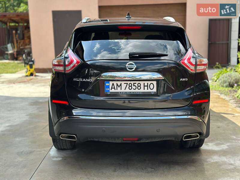 Позашляховик / Кросовер Nissan Murano 2017 в Житомирі