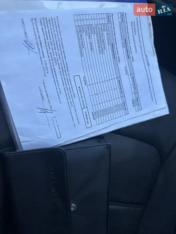 Позашляховик / Кросовер Nissan Murano 2014 в Києві документ